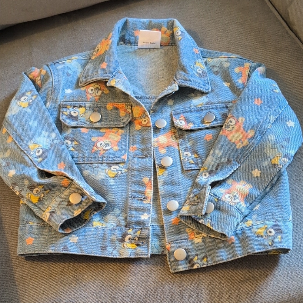 Bluey Toddler Denim Jacket
